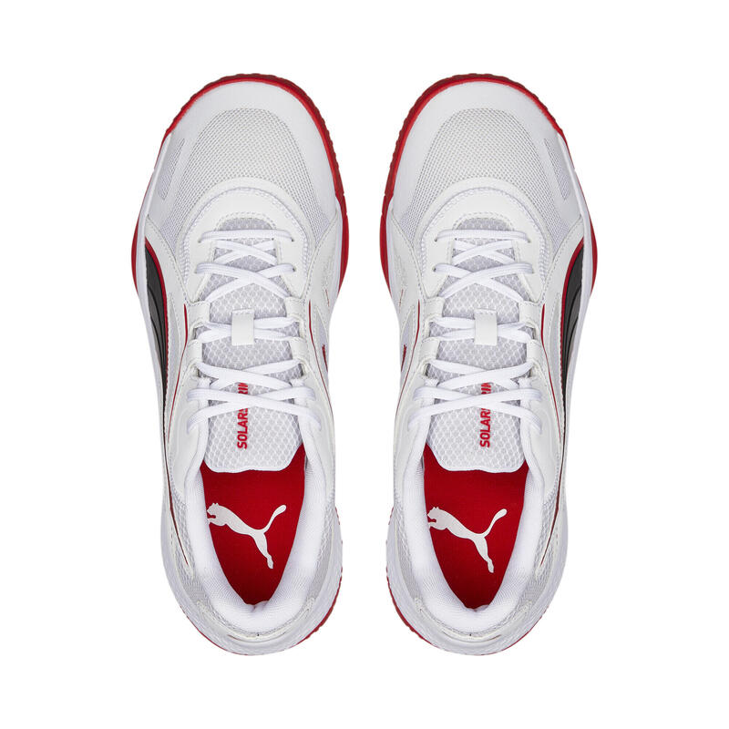 Solarstrike II indoorsportschoenen PUMA White Black High Risk Red