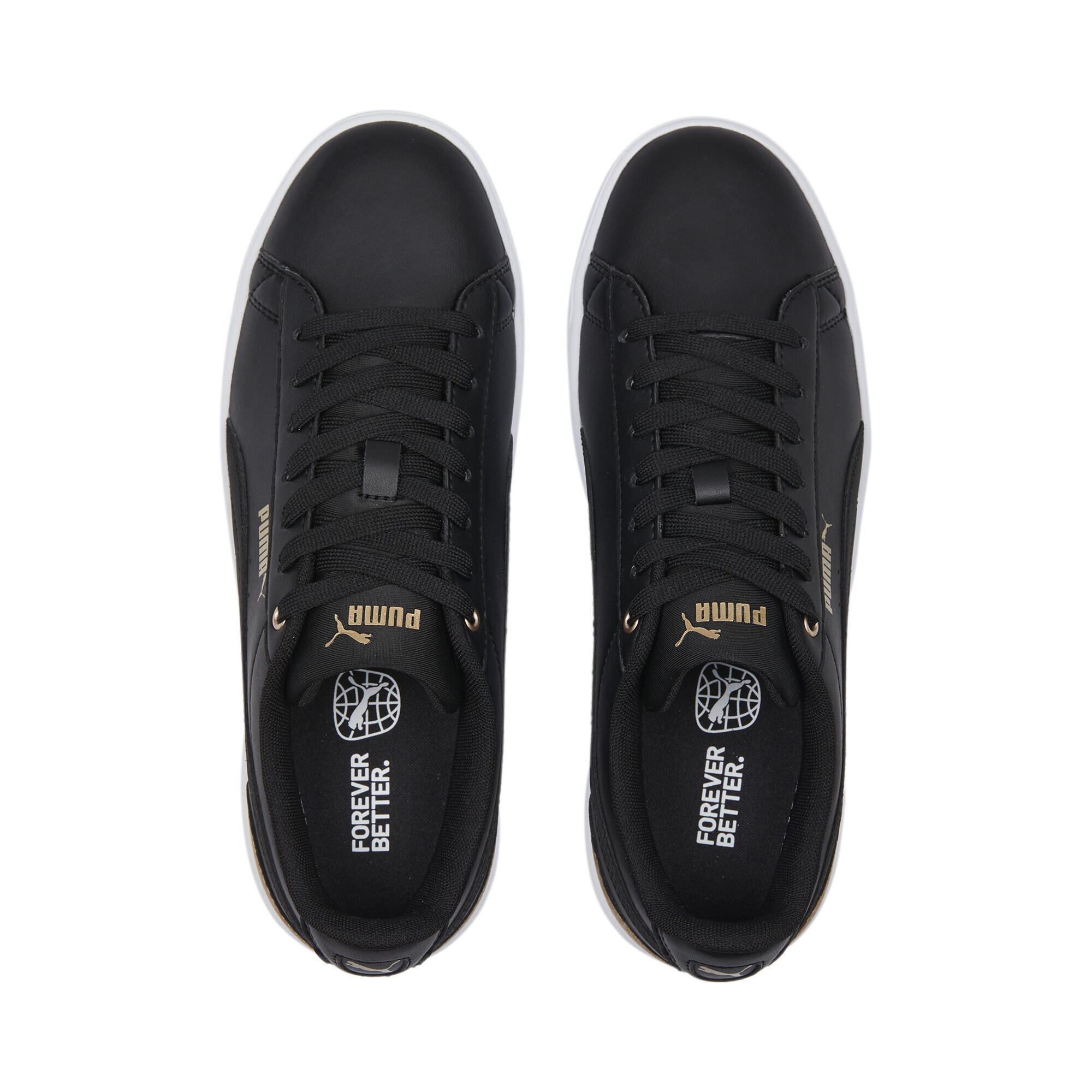 Sneakers Vikky v3 Space Metallics Femme PUMA Black Gold White 6/7