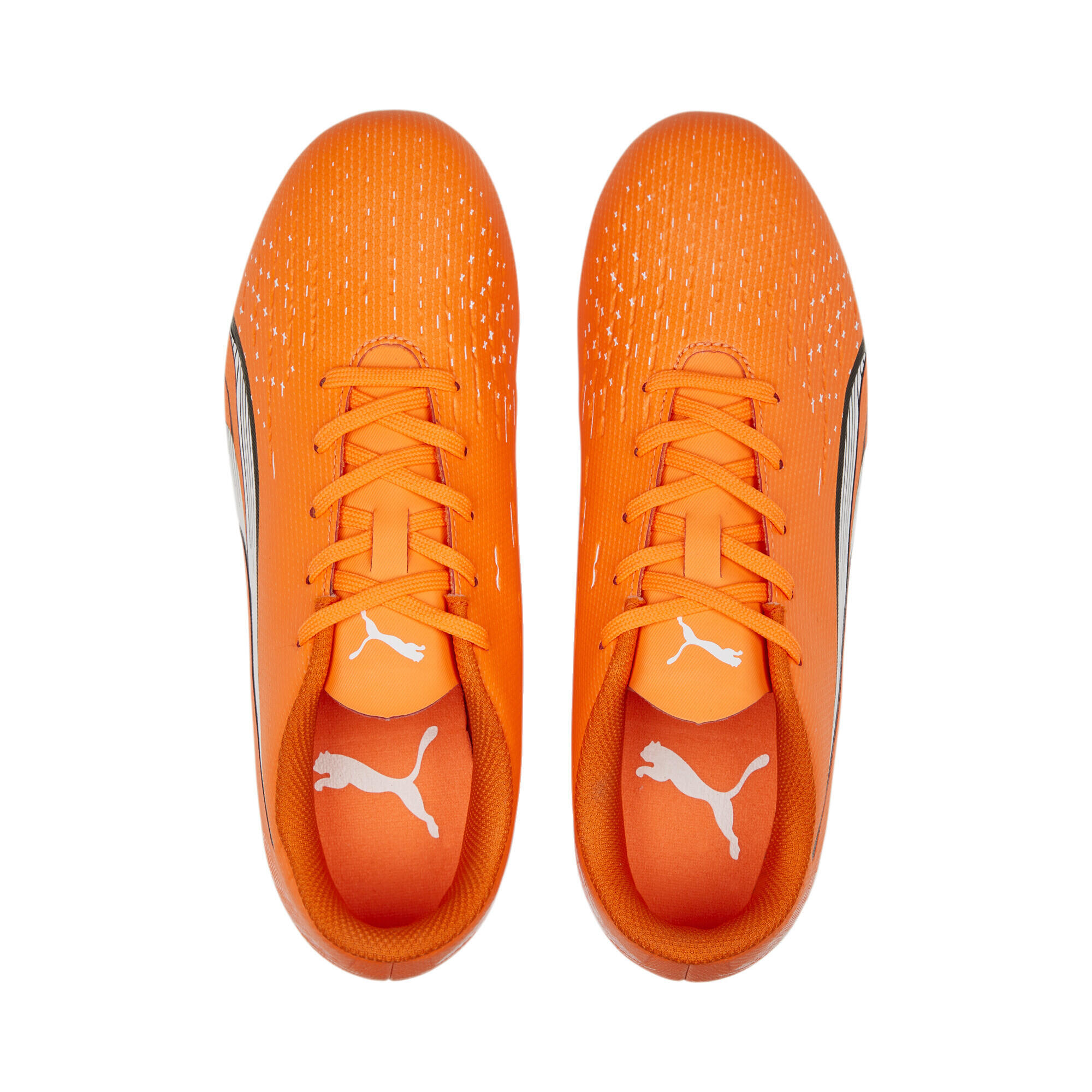 Botas de fútbol Niños ULTRA Play FG/AG PUMA Ultra Orange White Blue Glimmer 6/6
