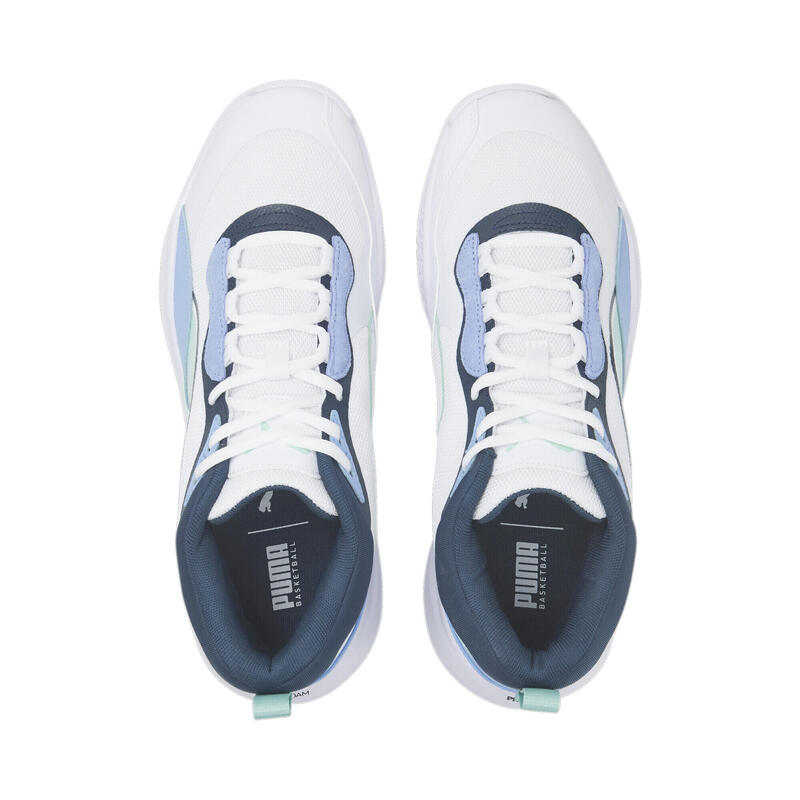 Playmaker Pro Basketballschuhe Herren PUMA White Minty Burst Green