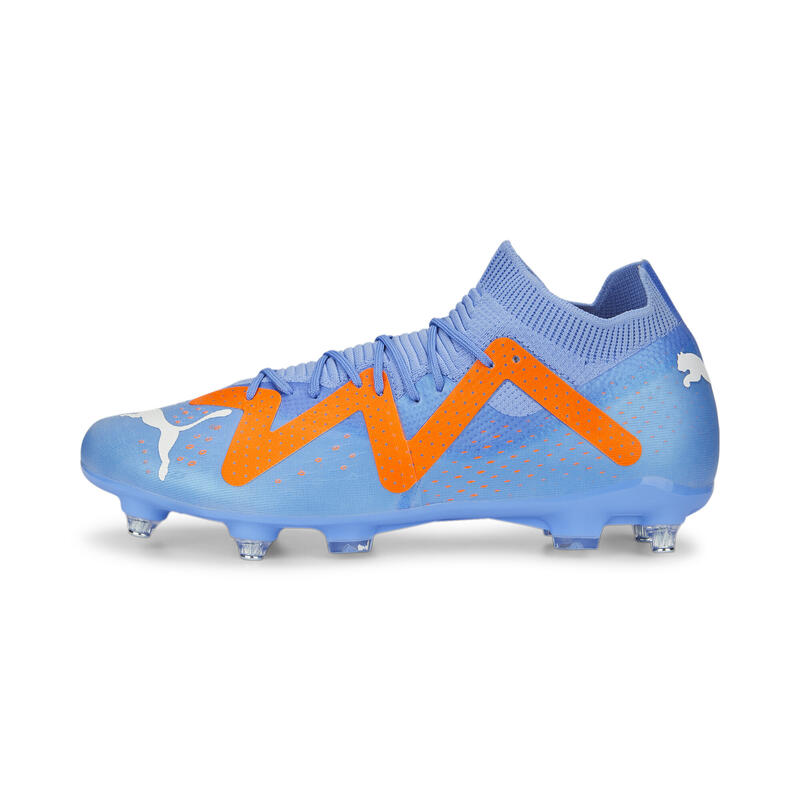 Botas de fútbol FUTURE Match MxSG PUMA Blue Glimmer White Ultra Orange