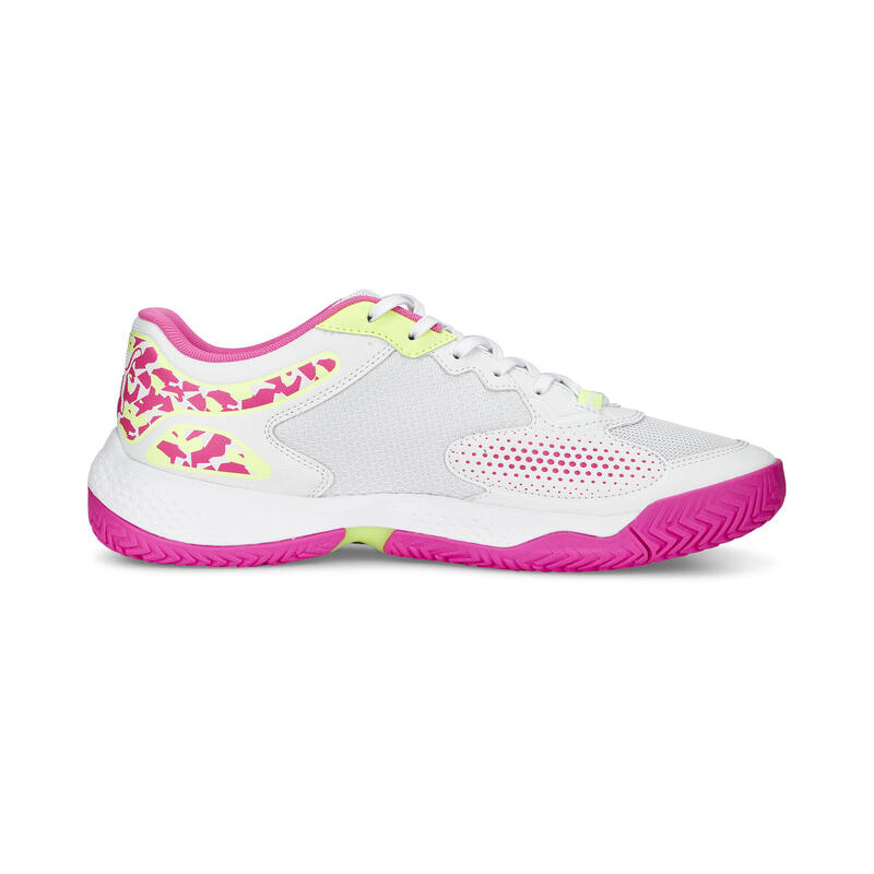 Scarpe da padel Solarcourt RCT PUMA White Ravish Fast Yellow Pink