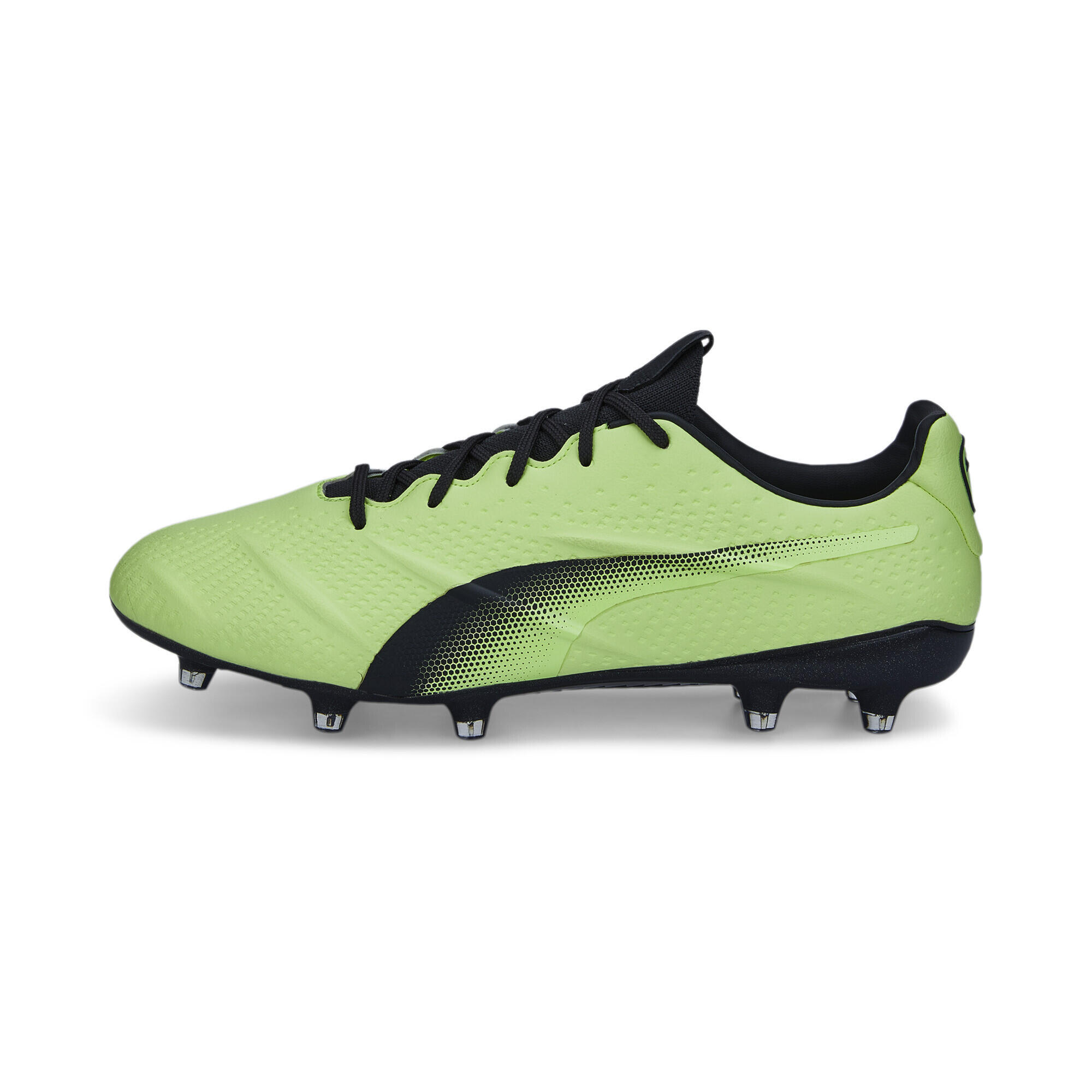 Puma King Platinum 21 VGN FG/AG Mens Green Football Boots 6/7