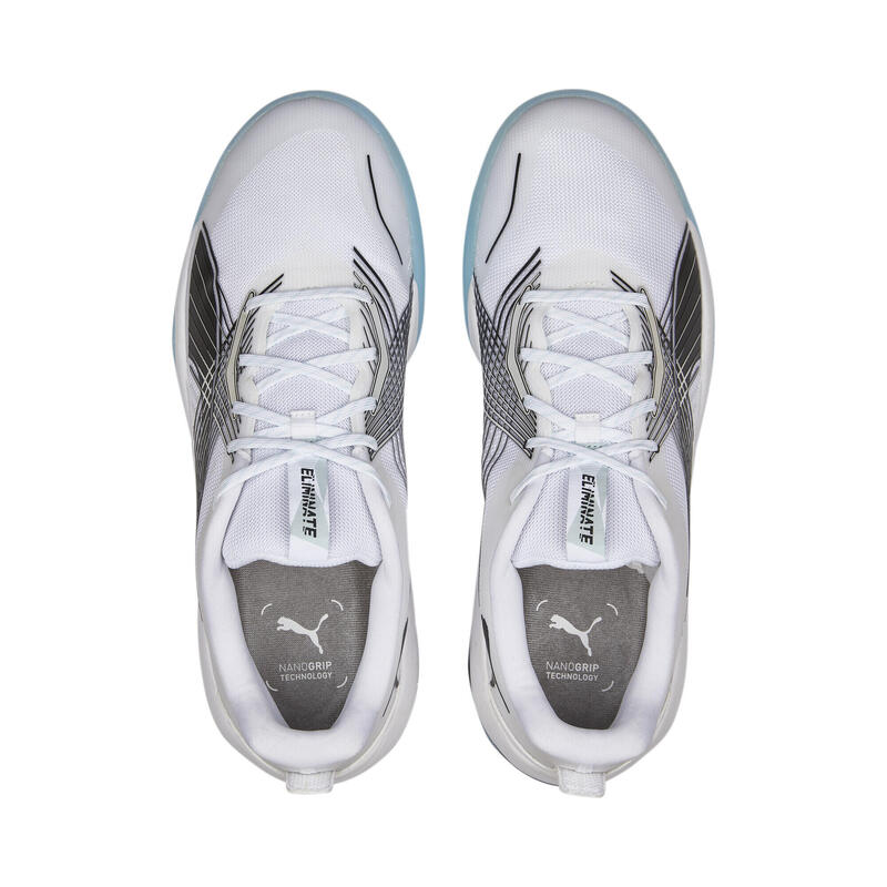 Eliminate Power Nitro II Hallen-Sportschuhe Herren PUMA White Black Nitro Blue