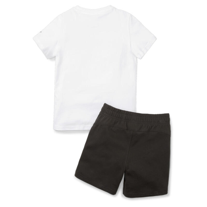Completo T-shirt e shorts PUMA x SPONGEBOB per bambini PUMA White Black