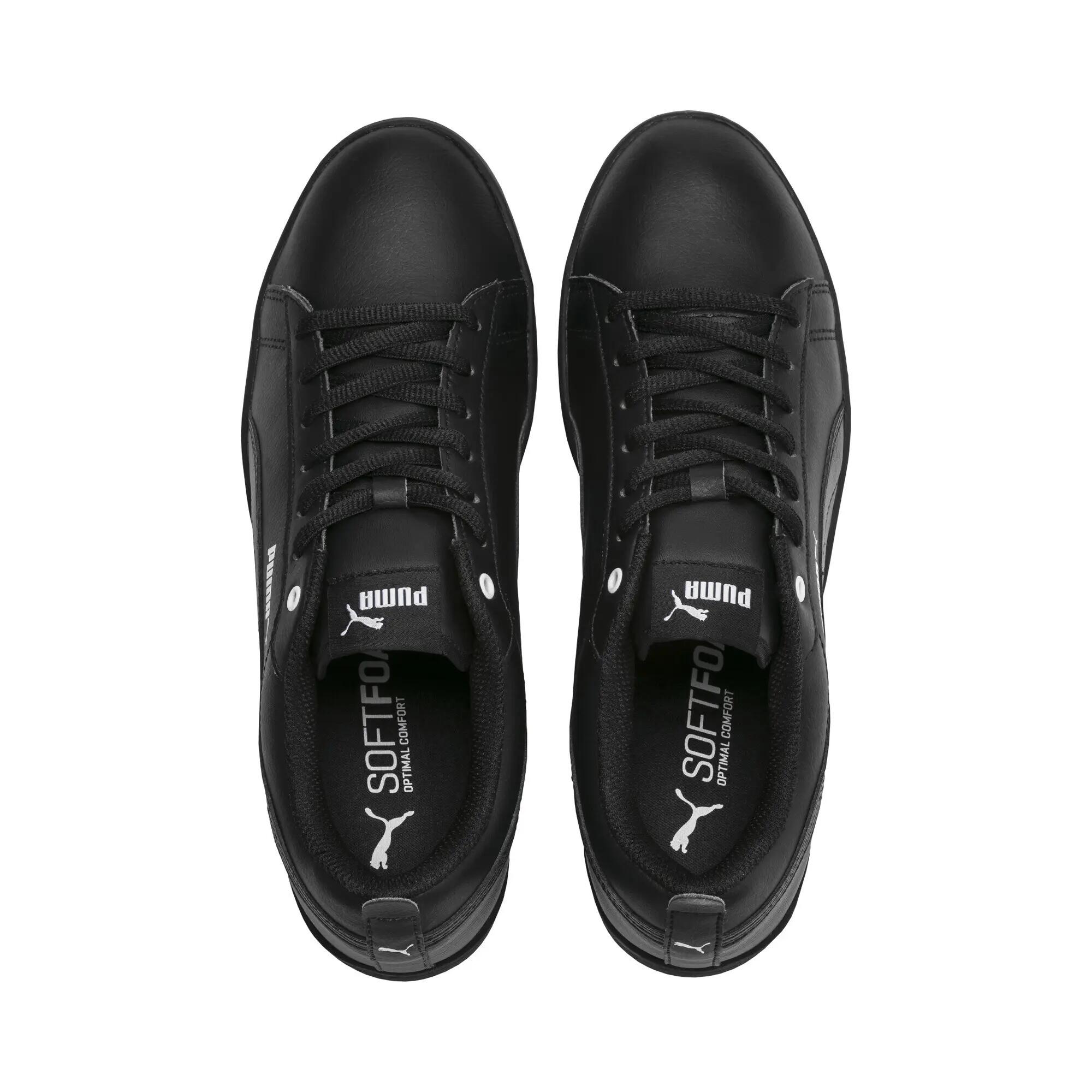 Smash v2 Leder-Sneakers Damen PUMA Black 6/15