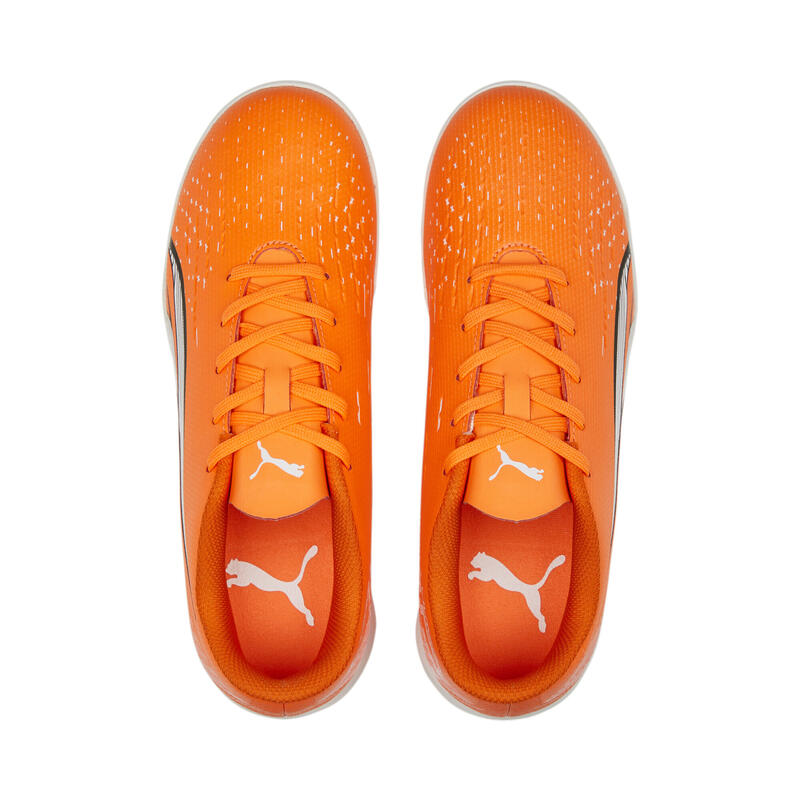 Botas de fútbol Niños ULTRA Play TT PUMA Naranja