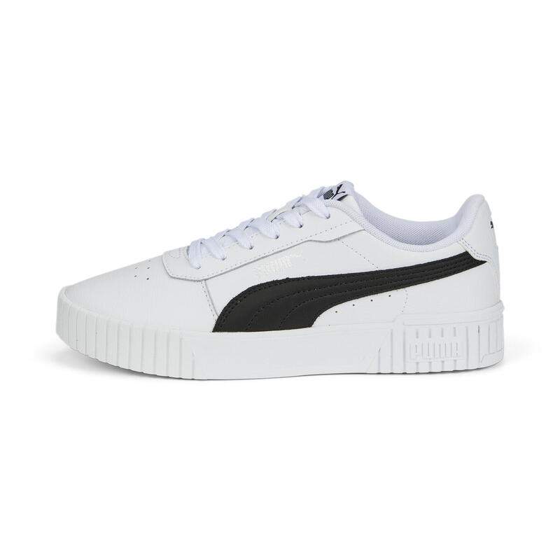 Carina 2.0 sneakers voor dames PUMA White Black Silver Gray