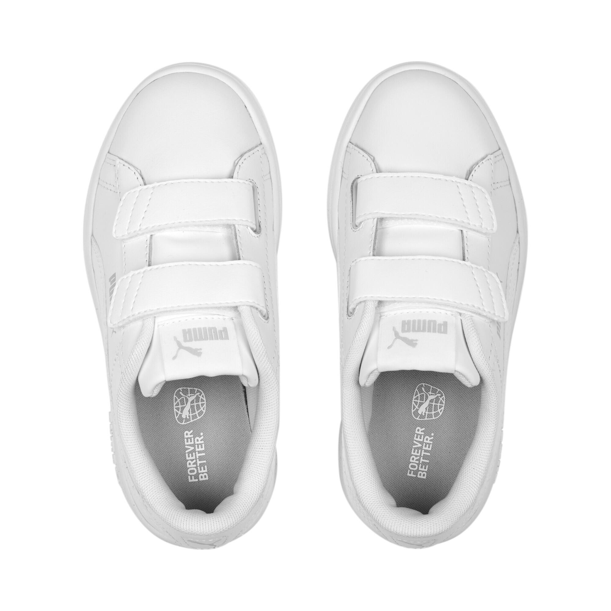 Dziecięce skórzane sneakersy Smash 3.0 V PUMA 6/7