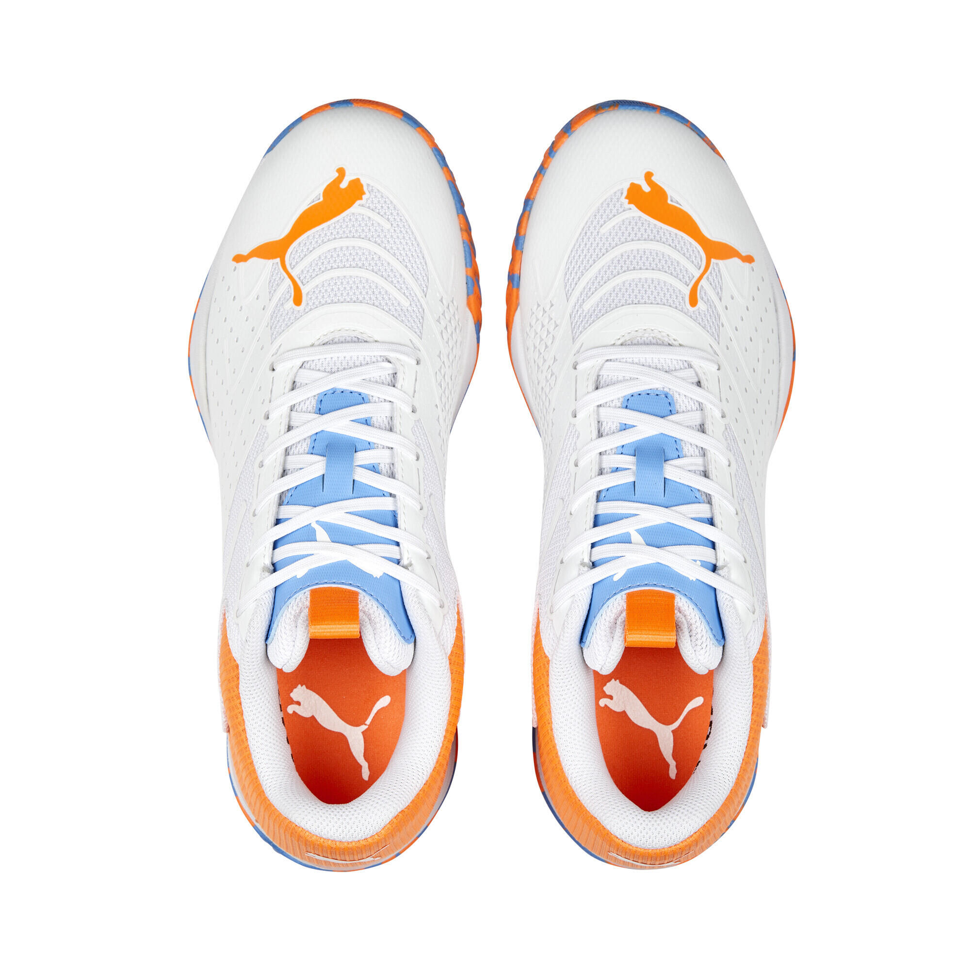 Scarpe padel Solarattack RCT PUMA White Ultra Orange Team Light Blue 7/7