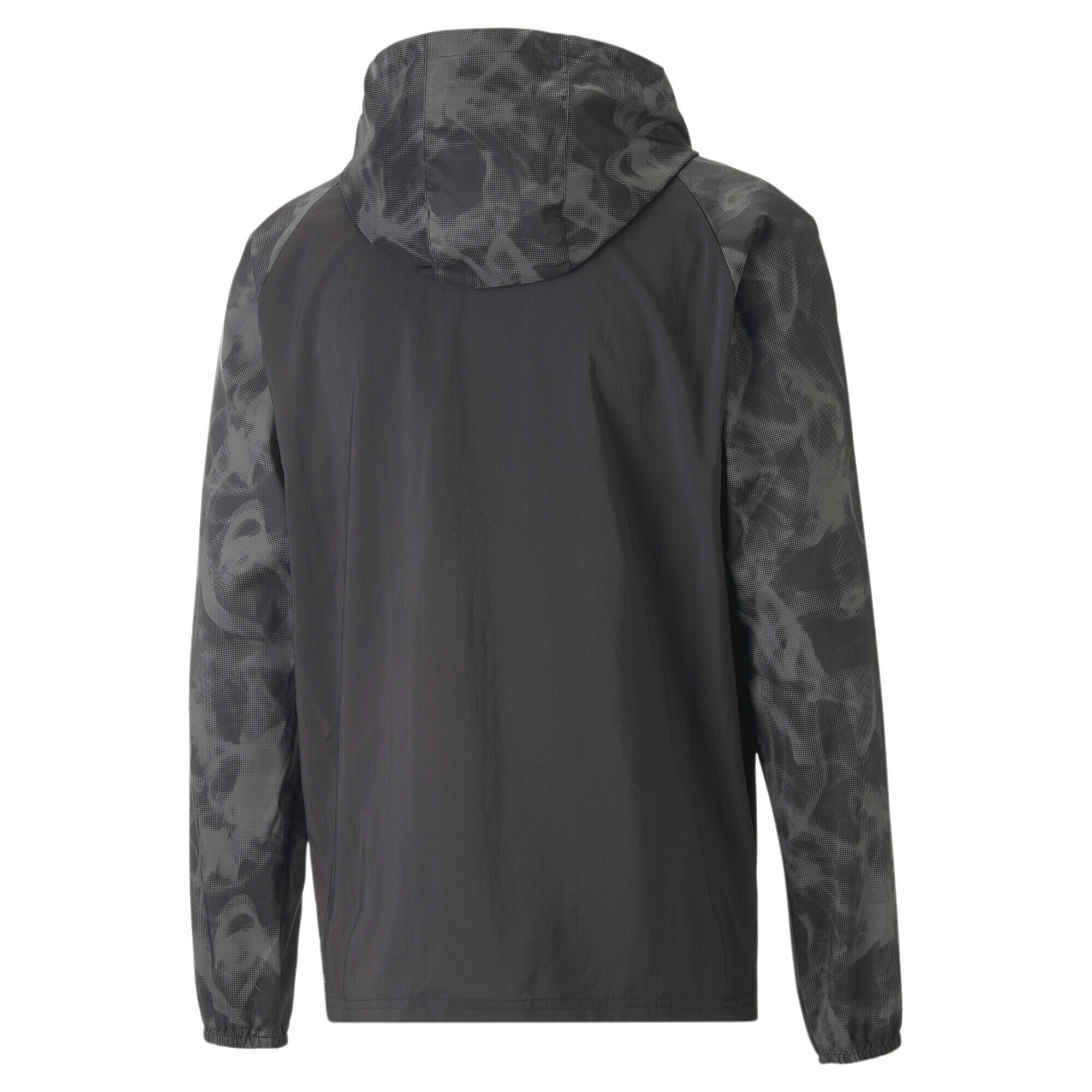 Run Favourite bedrukt geweven jack voor heren PUMA Black Aop 6/6