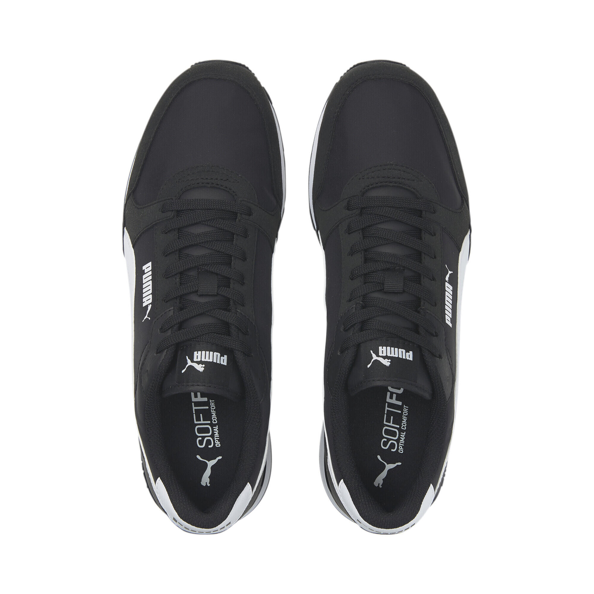 ST Runner v3 NL Sneakers Erwachsene PUMA Black White 6/15