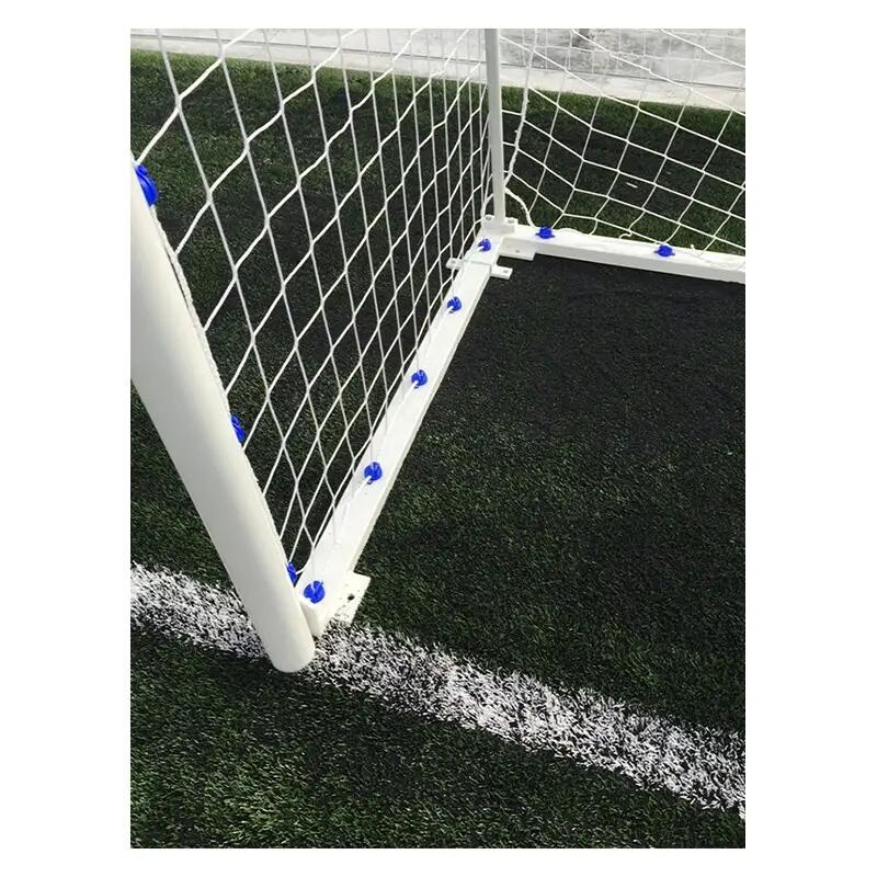 Juego De  Porterias Softee  de  FÚTBOL 7 METÁLICAS TRASLADABLES TUBO 80 MM REGLA