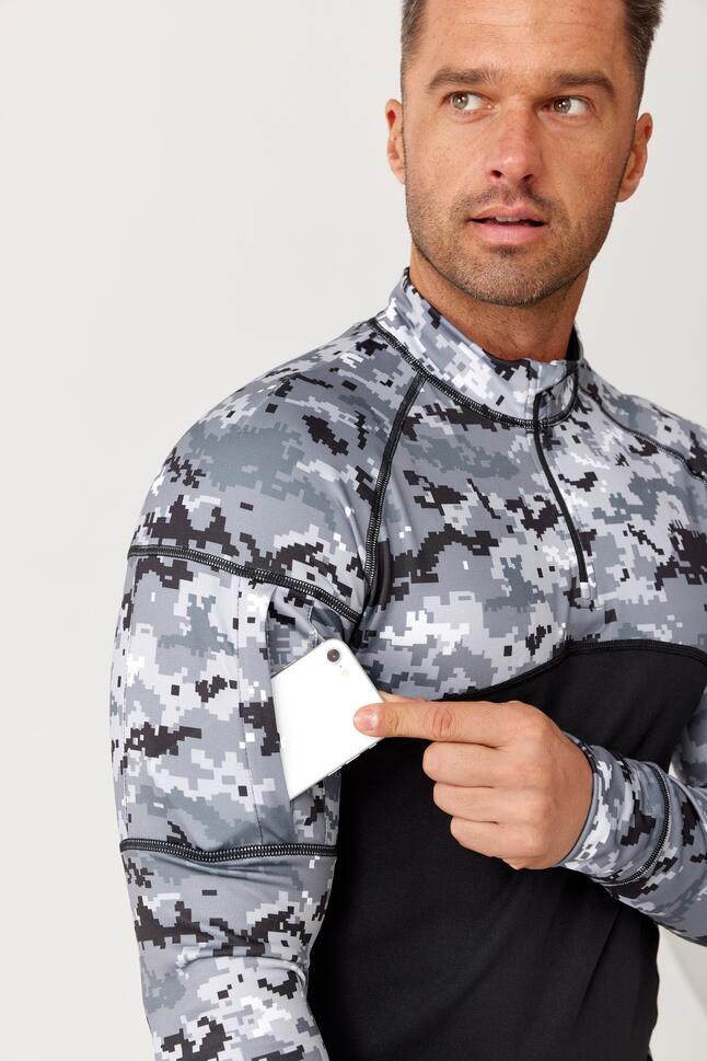 Bluza fitness męska Rough Radical North Zip szybkoschnąca