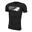 Tricou Force Sense, negru, print gri, XXL