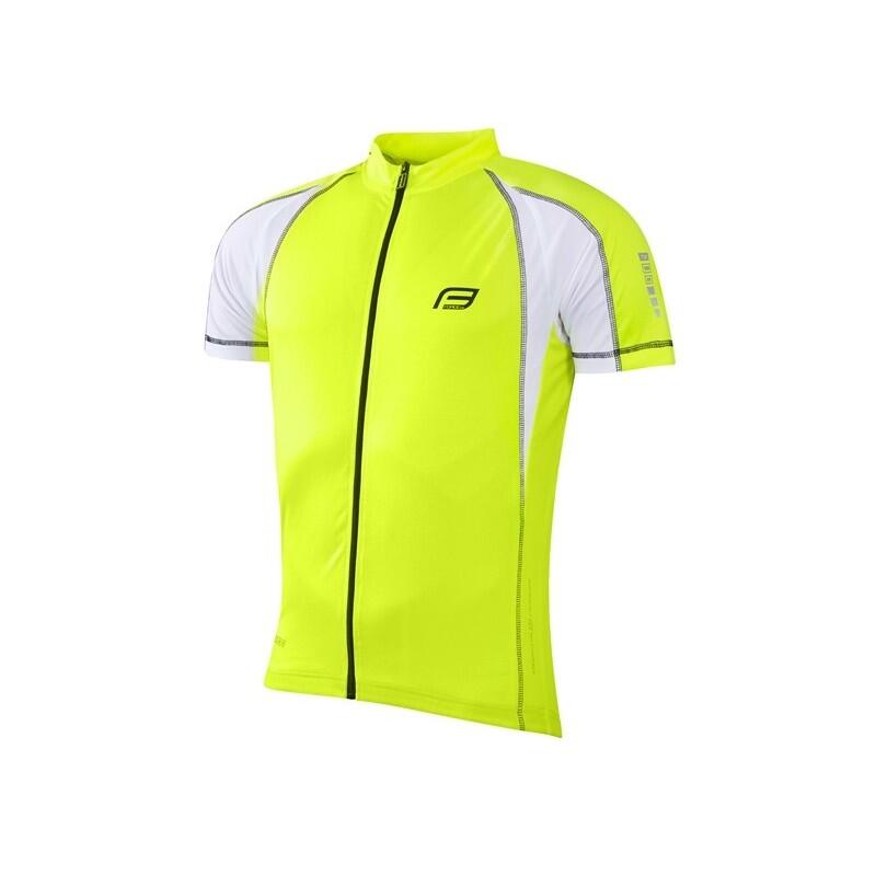Tricou ciclism Force T10, fluorescent, XS