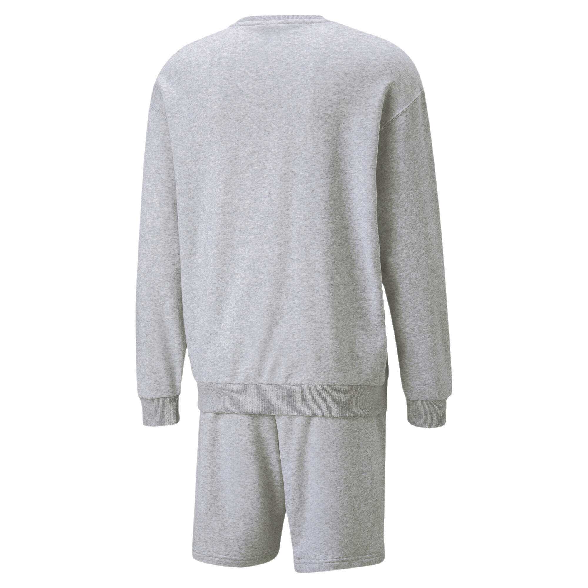 Tuta taglio comodo da uomo PUMA Light Gray Heather 6/6