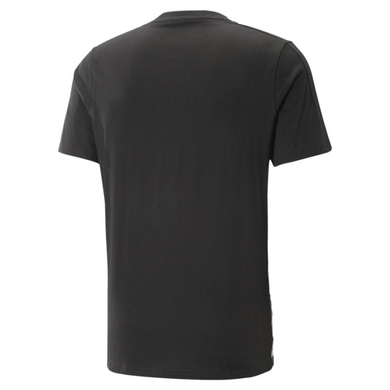 Essentials Block Camo T-shirt voor heren PUMA Black