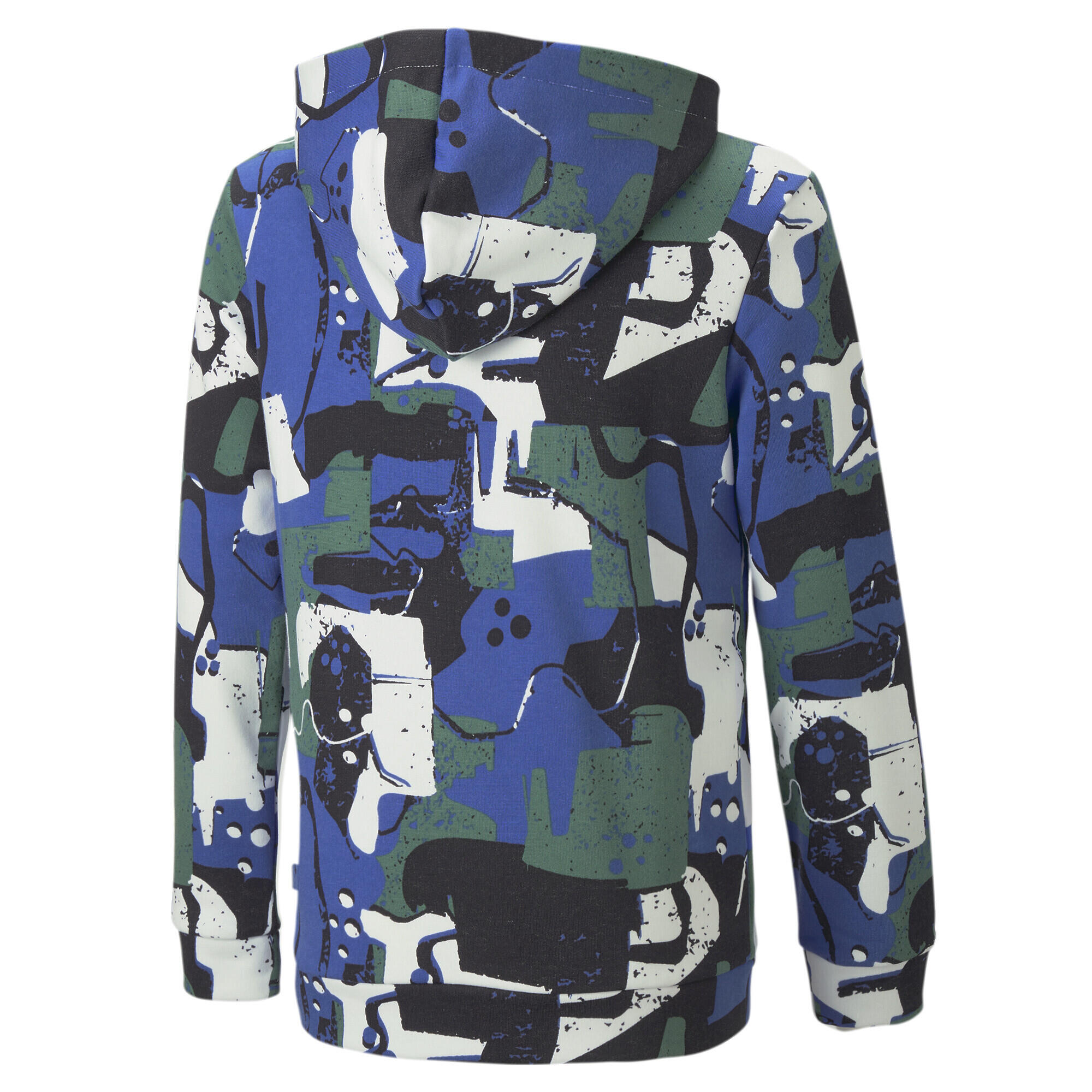 Felpa con cappuccio Essentials+ Street Art Printed per ragazzo PUMA 6/6