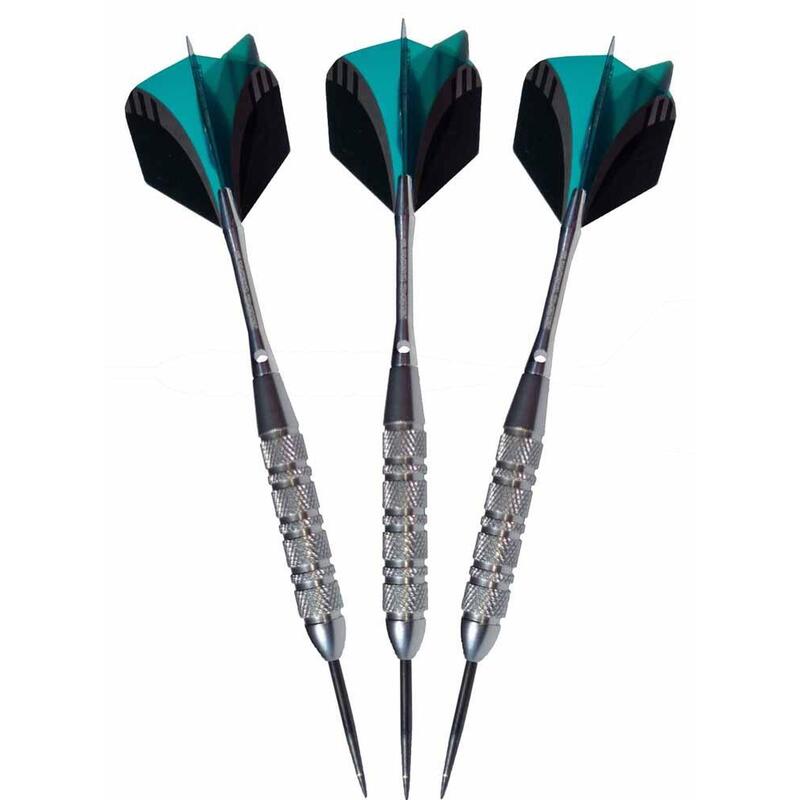 ABC Darts - 2 sets Silver Brass Dartpijlen - 23 gram