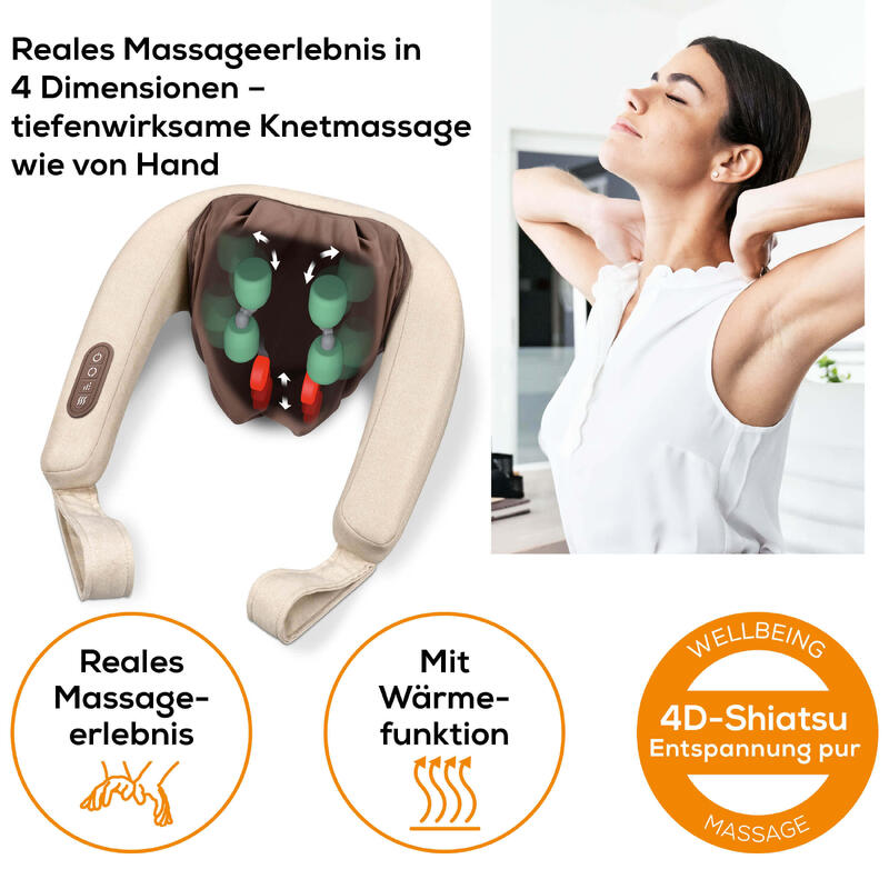 Appareil de massage 4D pour la nuque Beurer MG 153