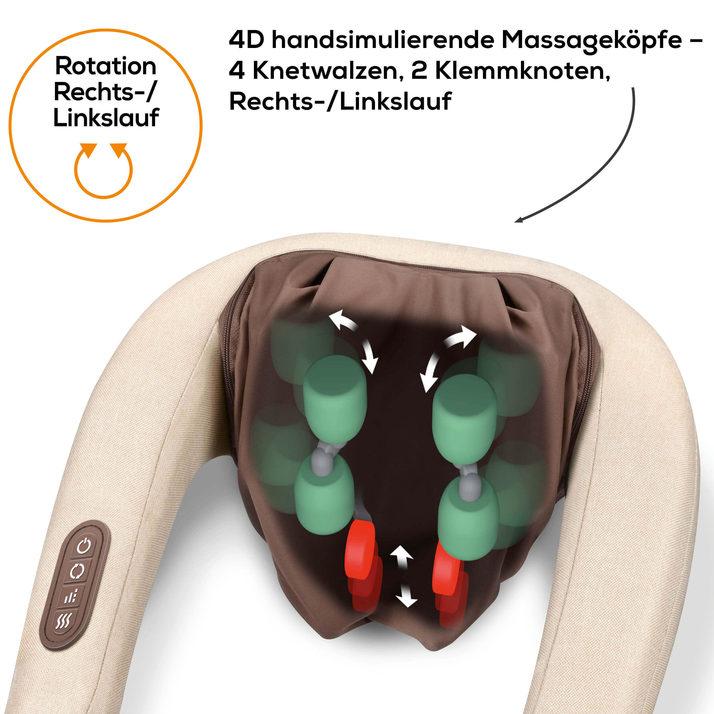 Appareil de massage 4D pour la nuque Beurer MG 153 4/5