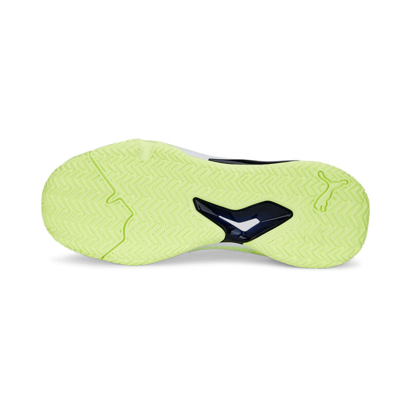 Calçado Padel homem PUMA Solarcourt RCT. Amarello/Azul marinho