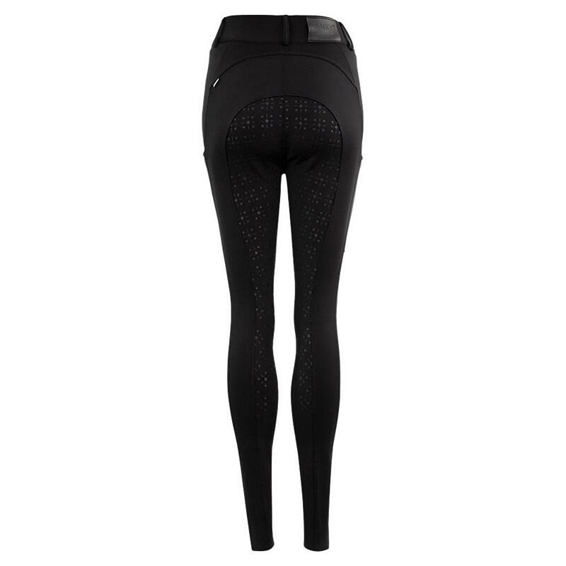 Culotte D'équitation Kerrits Affinity Ice Fil - Taille L, Siège Complet, Marron