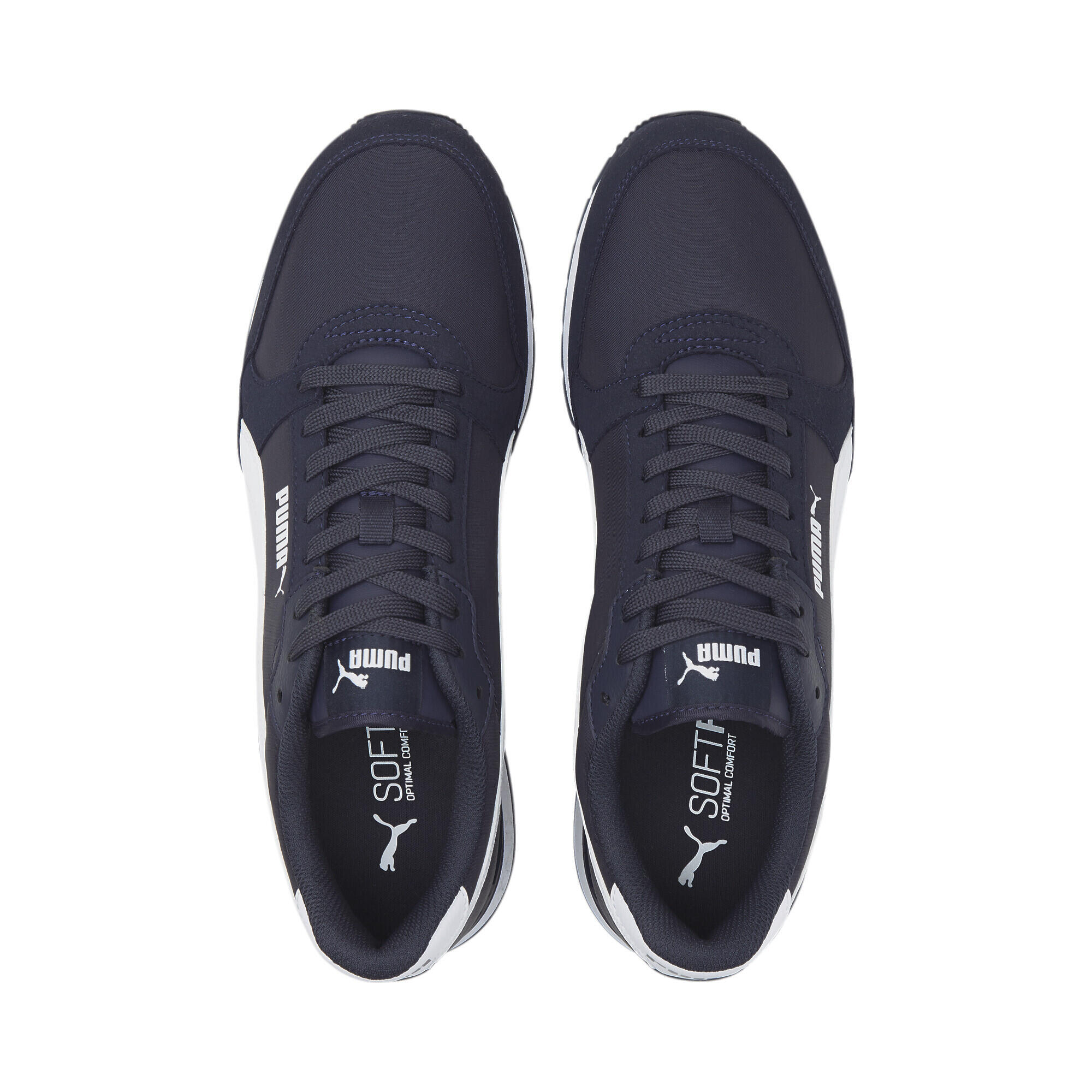 ST Runner v3 NL Sneakers Erwachsene PUMA Parisian Night White Blue 6/15