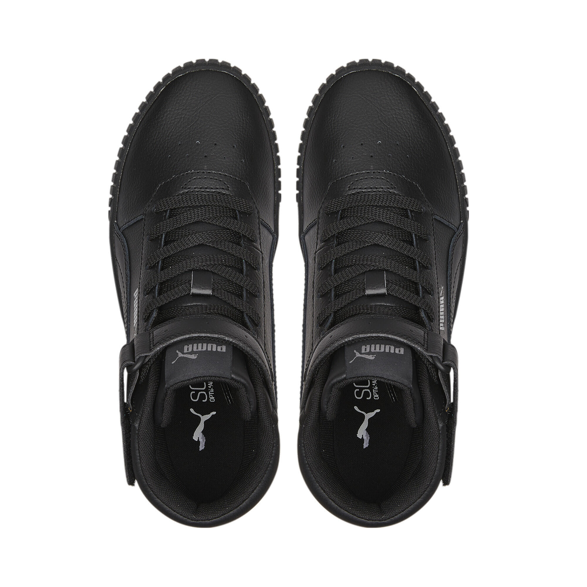 Baskets mi-montantes Carina 2.0 Femme PUMA Black Dark Shadow Gray 6/7