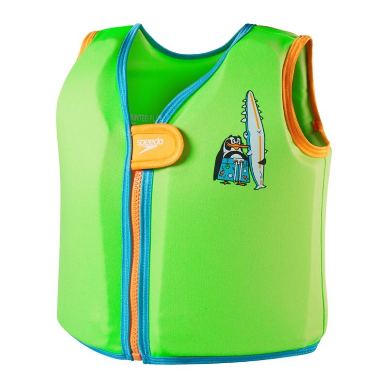 Vesta Inot Copii Speedo Printer Verde/Albastru
