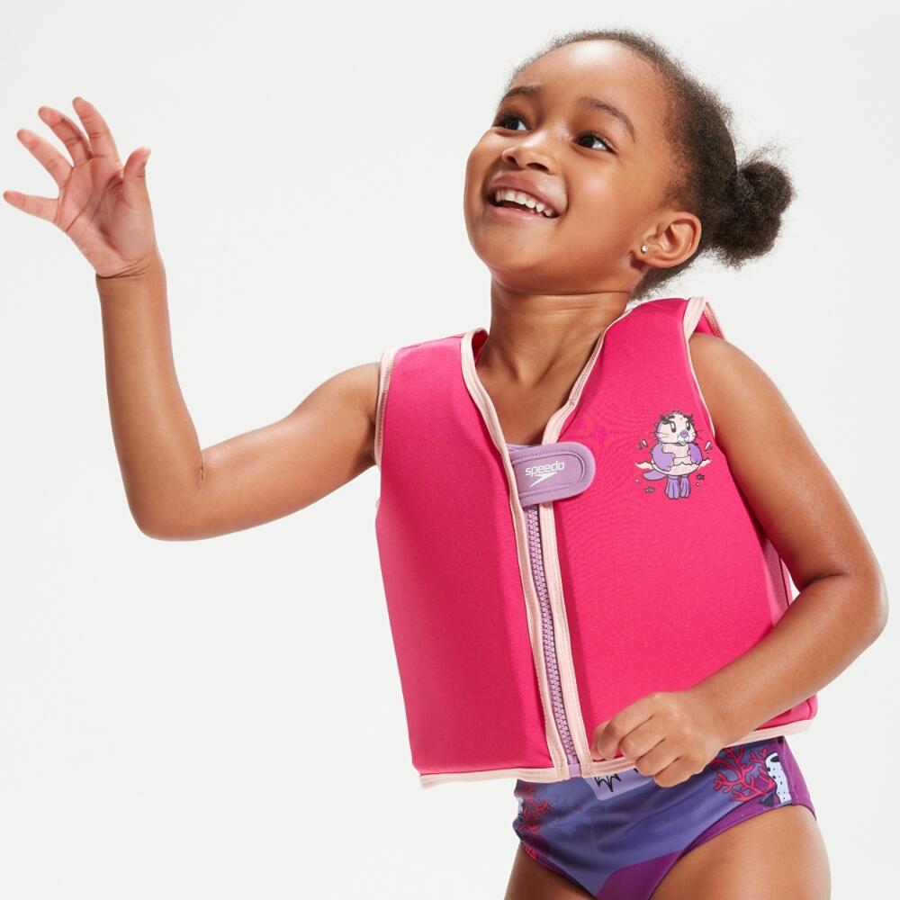 Speedo bedrukt zwemvest voor kinderen 5/6