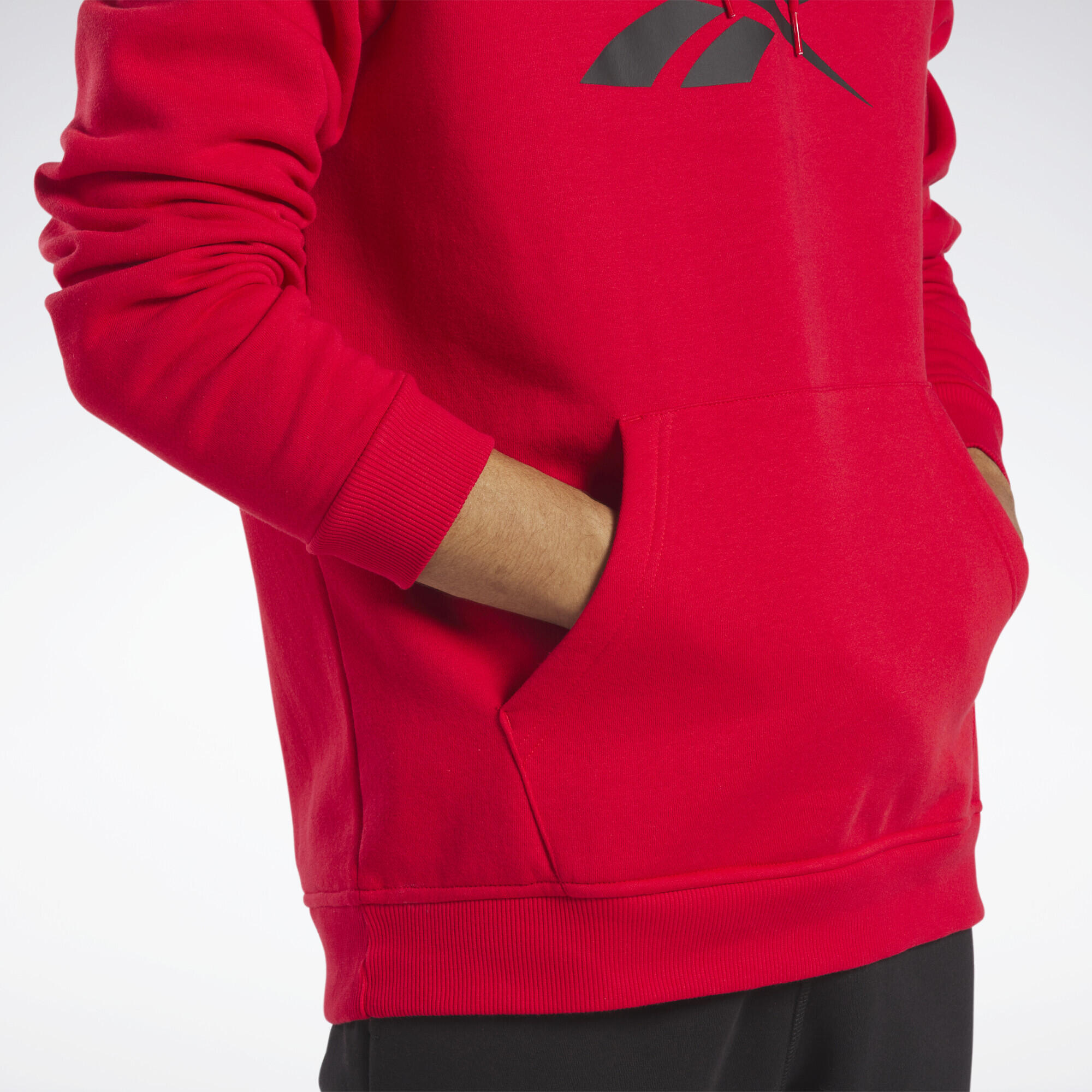 Sweat à capuche en molleton Reebok Identity Stacked Logo 6/7