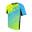 Tricou Force MTB Attack, fluorescent/albastru, S