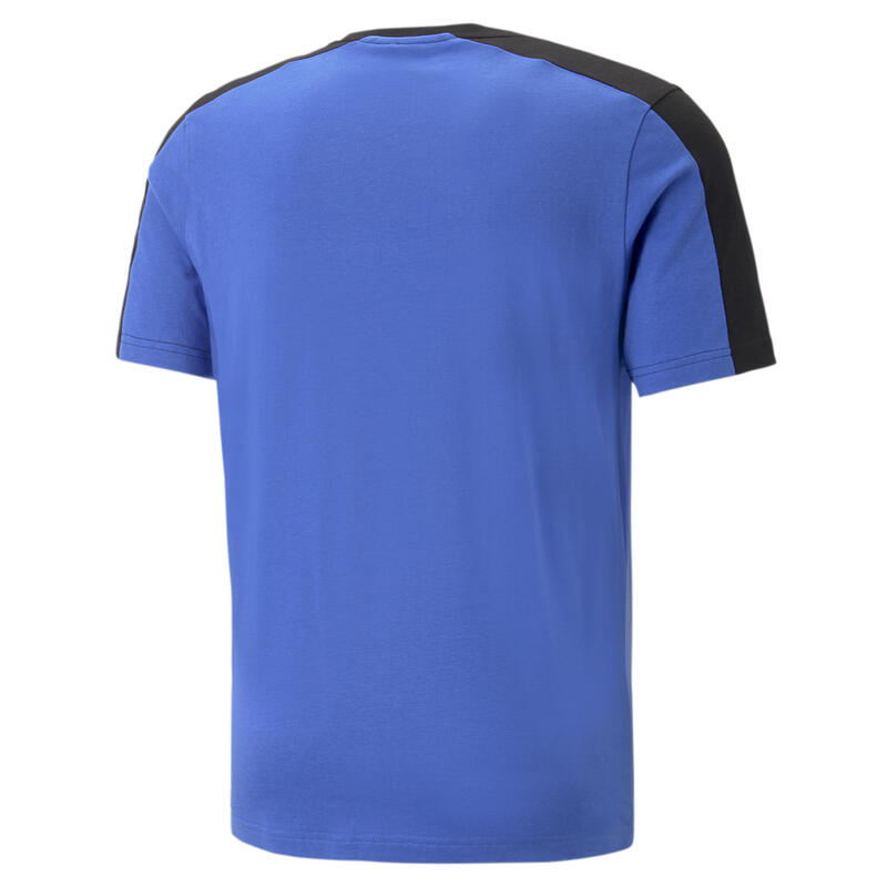 T-shirt PUMA com banda de blocos de cores Essentials para homem