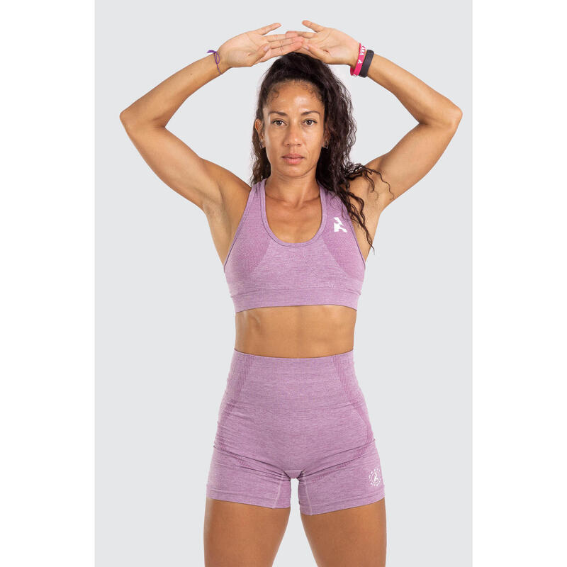 Soutien gorge de Fitness Active Fit pour femmes violet