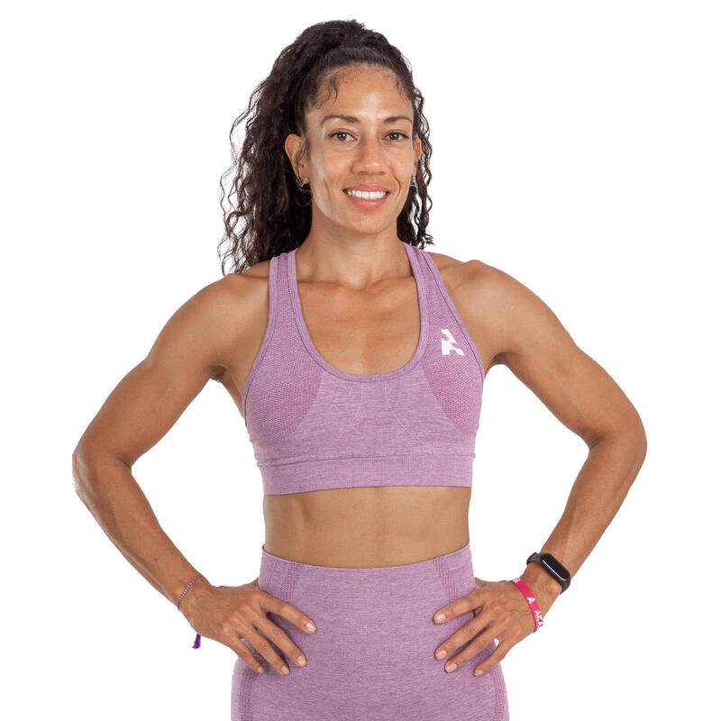 Soutien gorge de Fitness Active Fit pour femmes violet