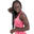 Soutien-gorge de fitness Reflex pour femmes, rose