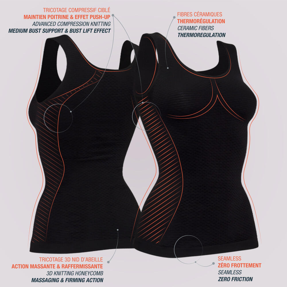 Dames tanktop - gemiddelde compressie - SKINUP Sport 5/5