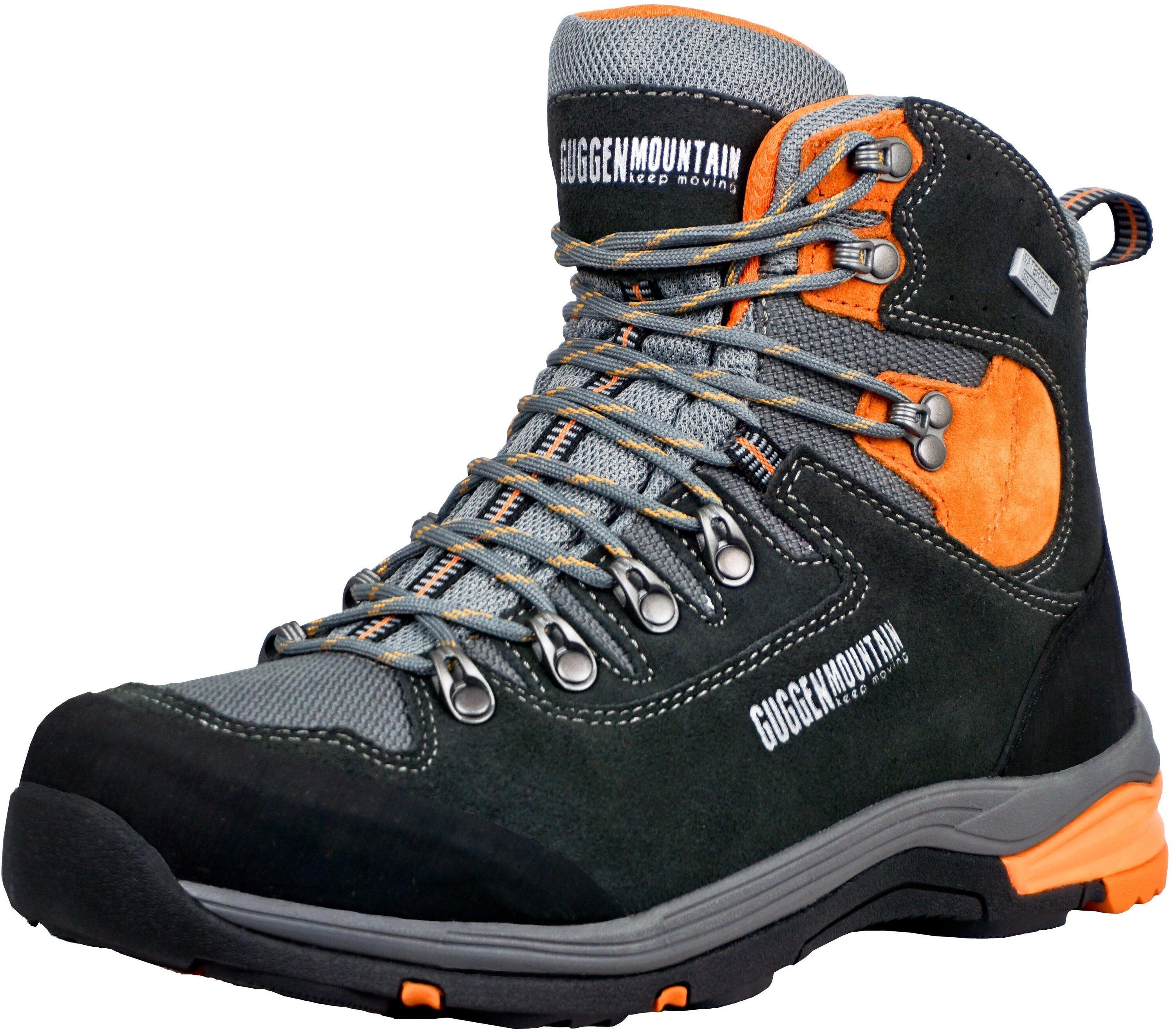 GUGGEN MOUNTAIN Hiking Shoes PM026 Guggen Mountain Waterproof Leather, Lightweight