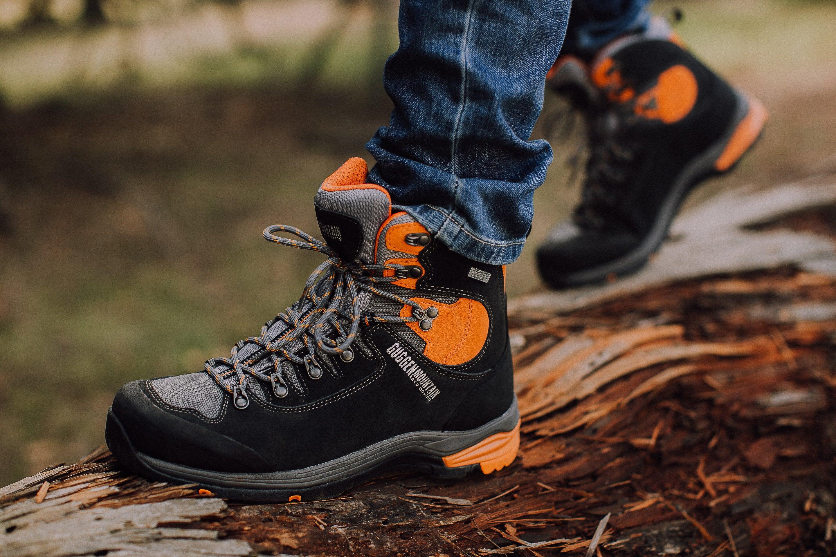 Herren Wanderschuhe PM026 Wasserdicht mit Membran und Wildleder 4/7