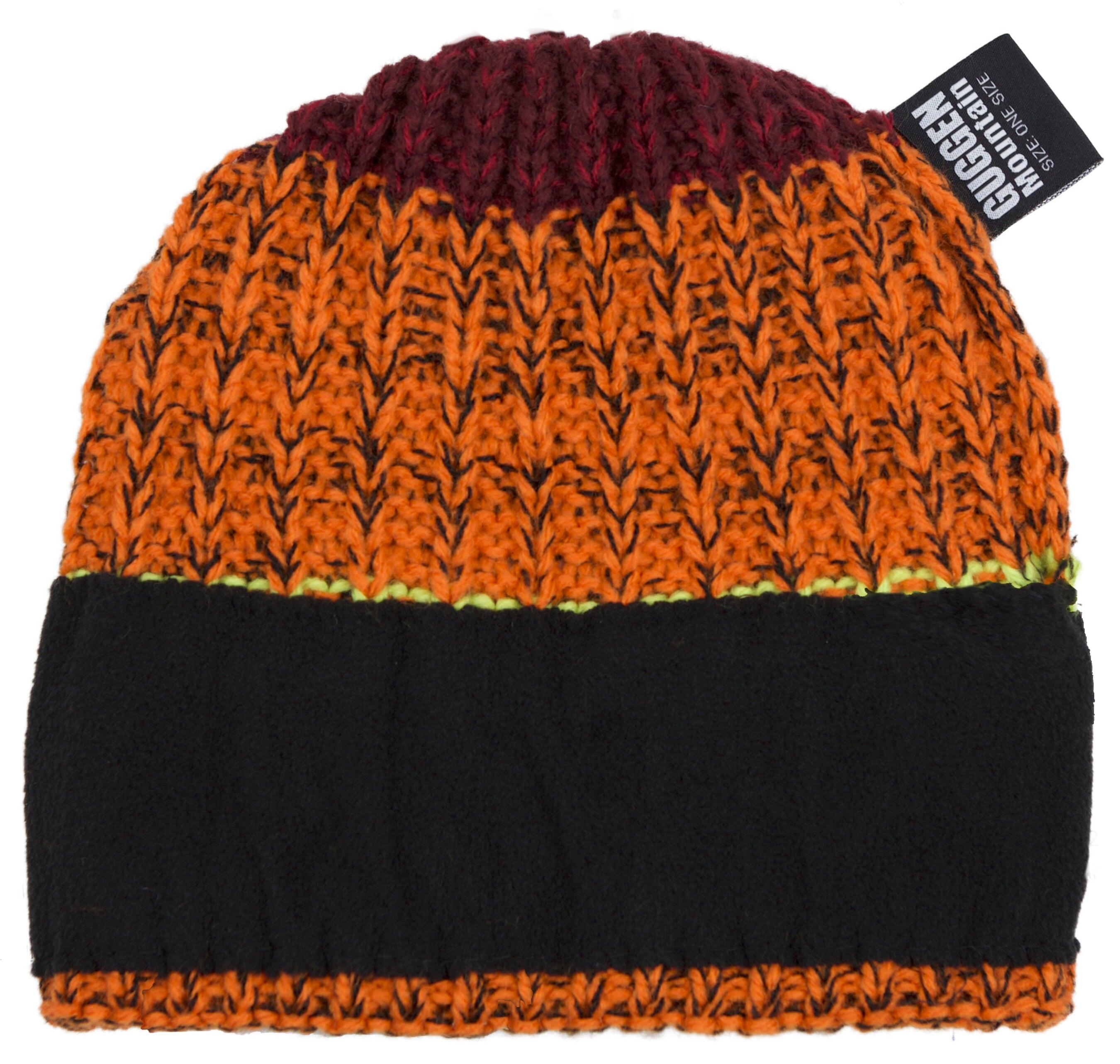 GUGGEN Mountain K109 muts Wintermuts met pompon en lichte fleece voering 7/7