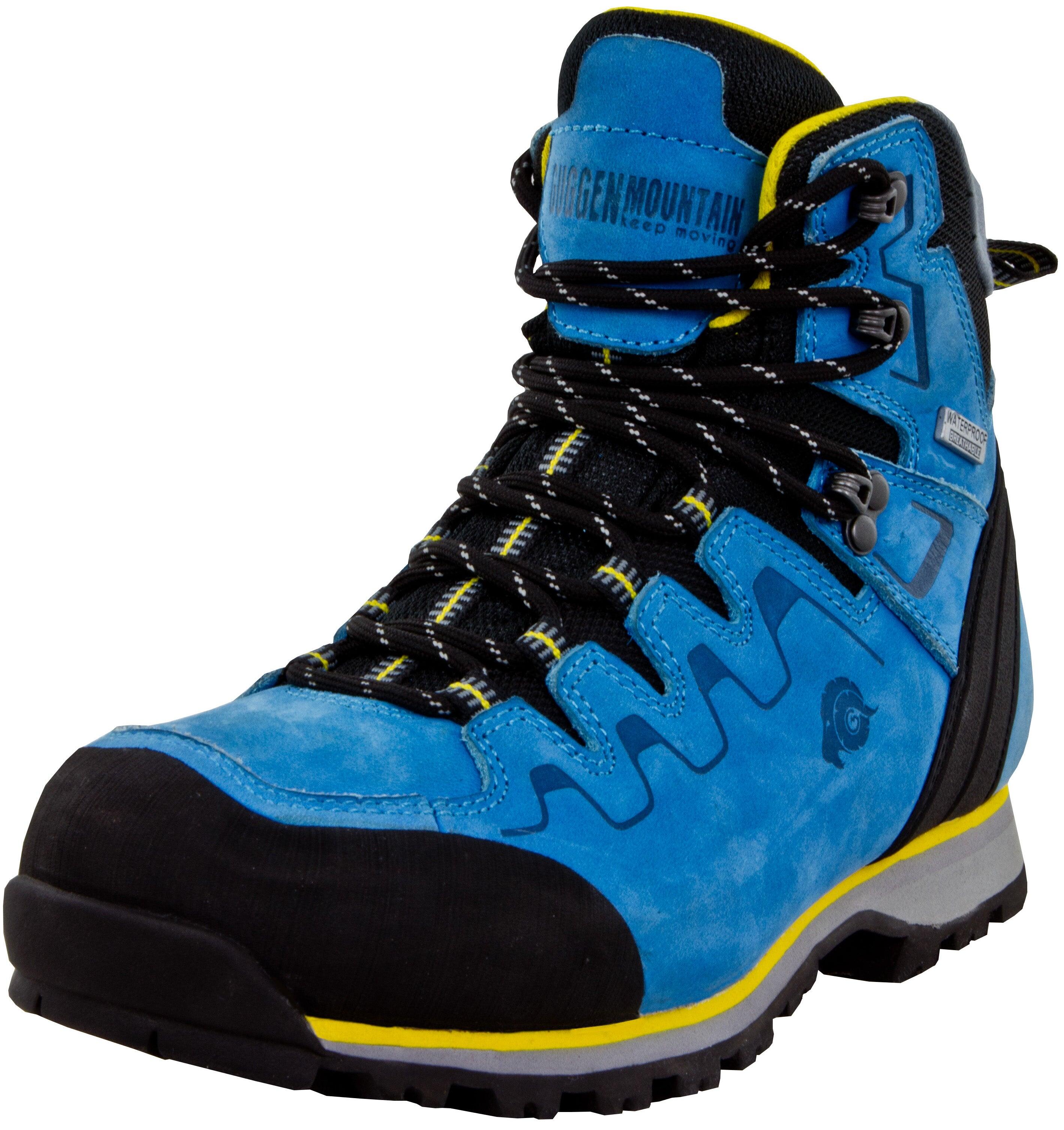 GUGGEN MOUNTAIN GUGGEN Mountain PM025 scarpa da trekking donna impermeabile con membrana e pelle