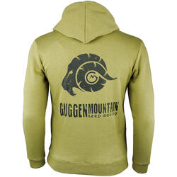 GUGGEN Mountain H02 Sudadera con capucha de forro polar de manga larga para