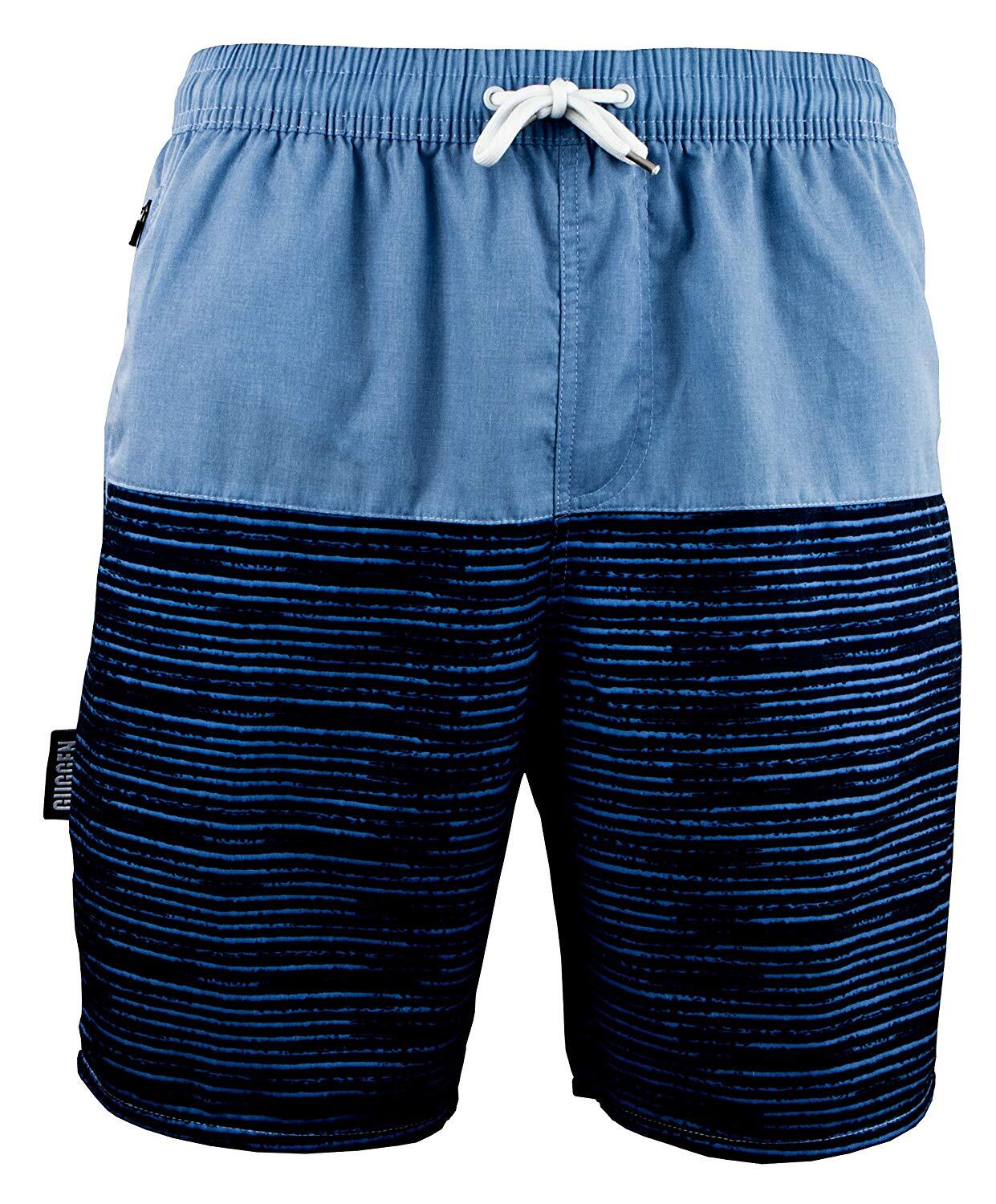 GUGGEN Mountain 1803-1804 Boardshort Short Maillot de bain homme à motifs 6/7