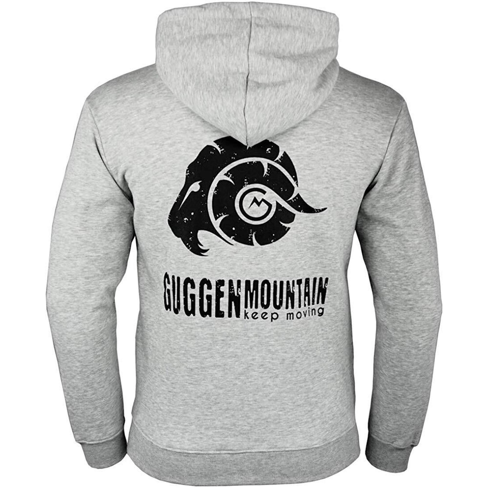 Guggen Mountain - Guggen Mountain H06 Sweat À Capuche Zippé Avec Capuche En Polaire Pour Homme - Pull - Gris|noir - 48 Xl - Decathlon