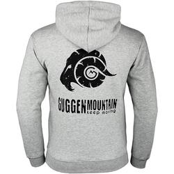 GUGGEN Mountain H06 herenhoodie met rits en fleecehoodie