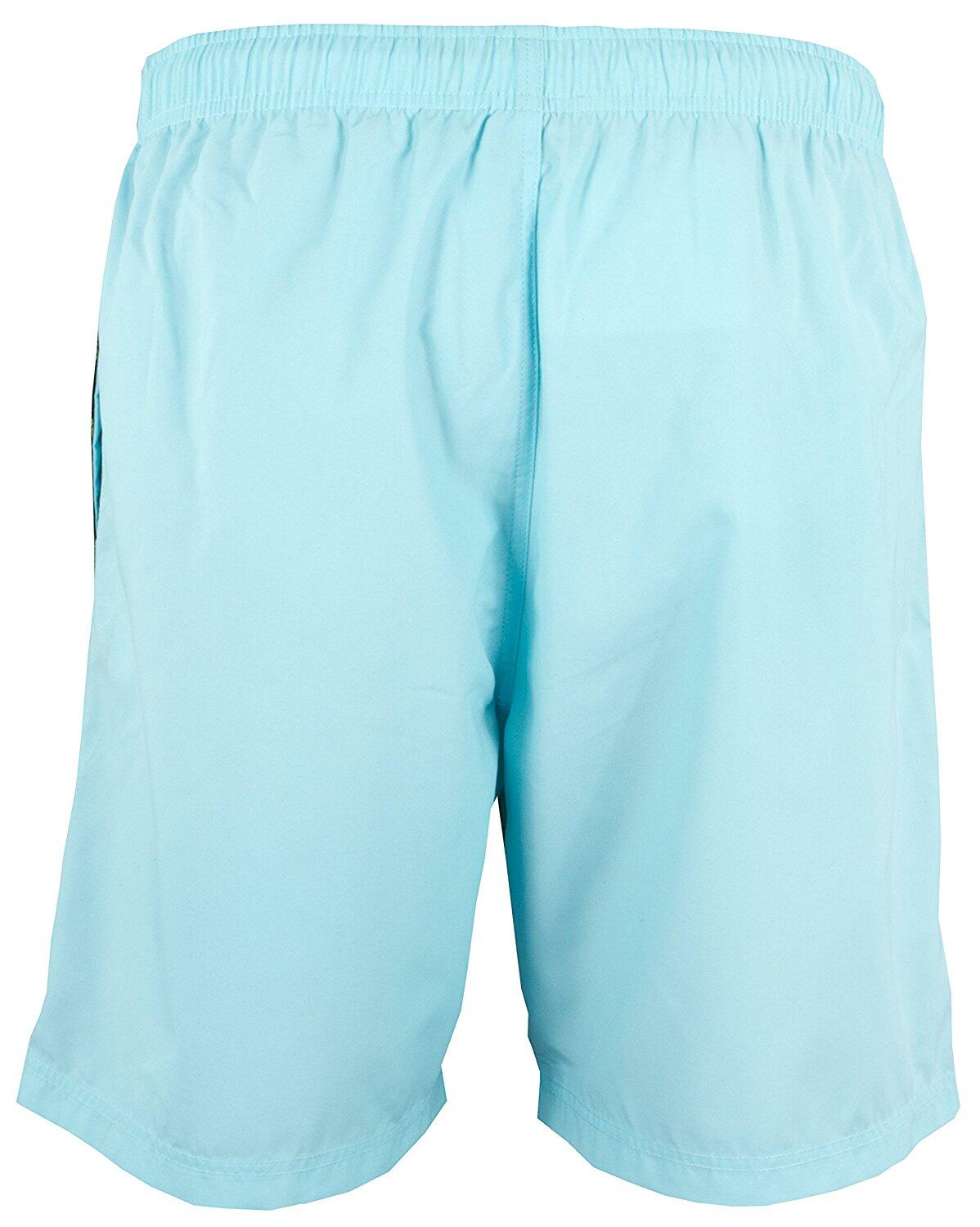 GUGGEN MOUNTAIN 1601 Boardshort Short Maillot de bain homme avec palmiers 3/5
