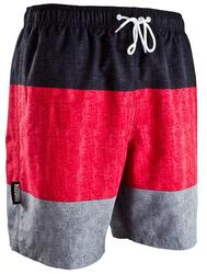 GUGGEN MOUNTAIN 1604 Boardshort Short Maillot de bain homme à rayures
