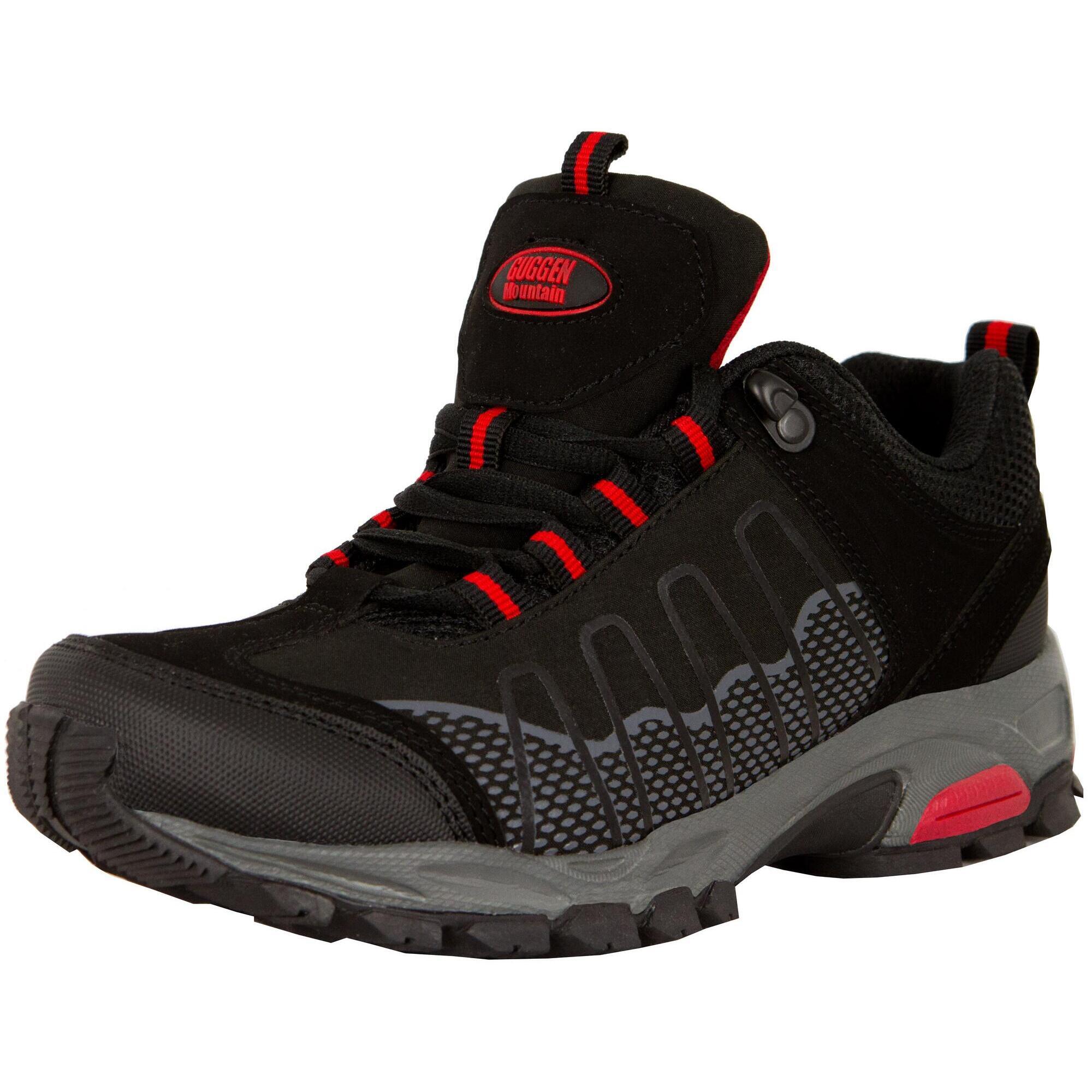 Guggen Mountain - Chaussures De Trekking Femme T002 Chaussures De Randonnée Femme - Chaussures De Sport - Noir - 40 - Decathlon